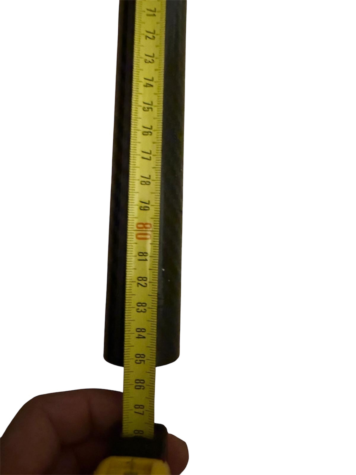 Asta scomponibile in carbonio per sand scoop