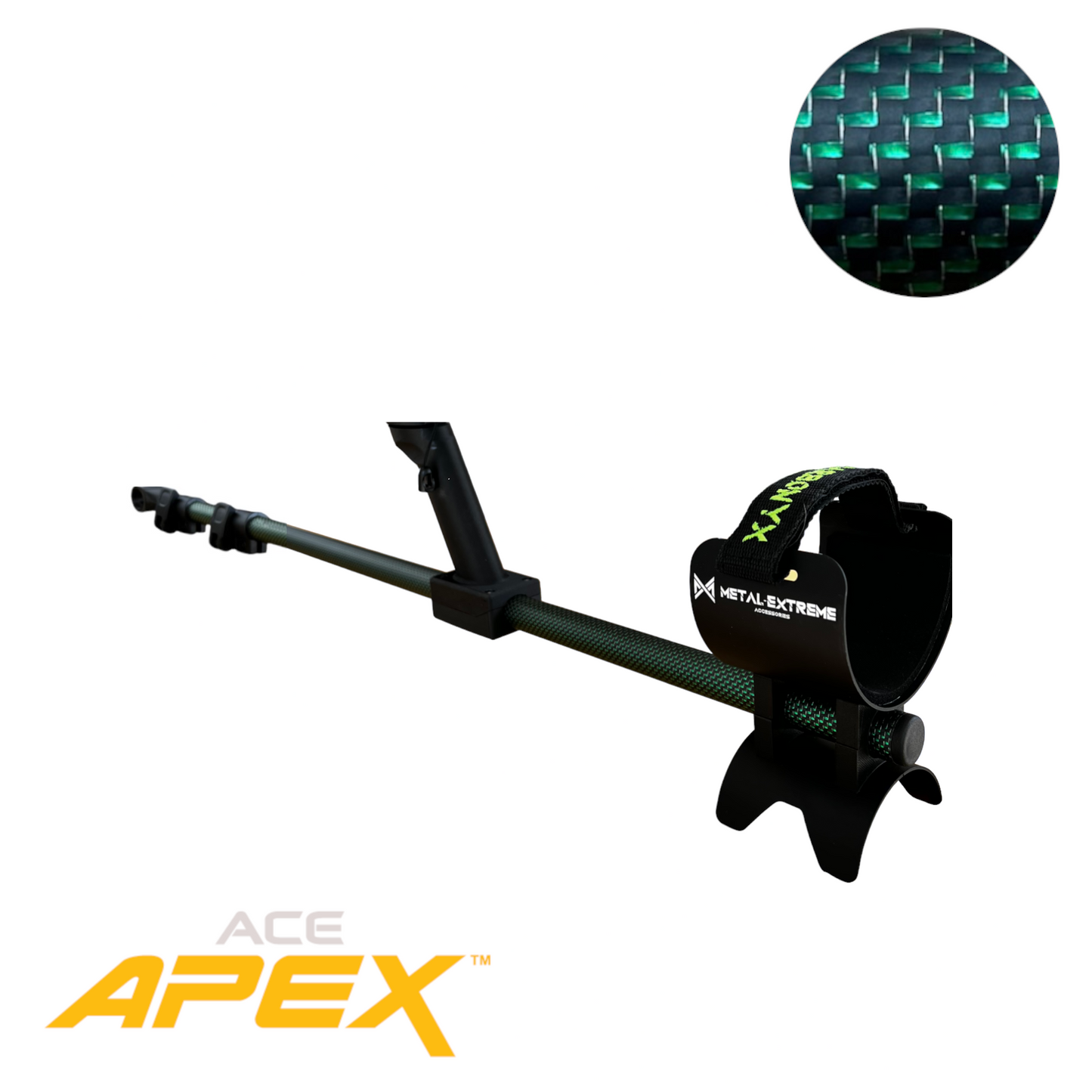 Asta Light FISSA Telescopica per Garrett Apex VERDE